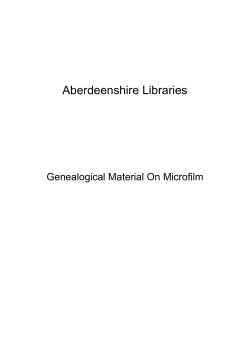 Aberdeenshire Libraries