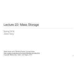 Mass Storage