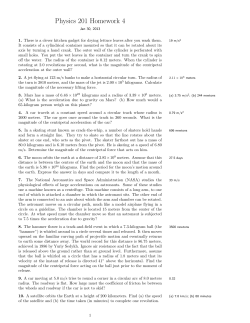 Physics 201 Homework