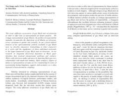 Two Snaps and a Twist: Controlling Images of Gay Black Men on