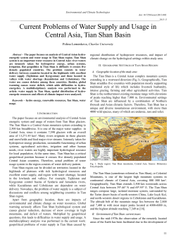 Formating rules - Environmental and Climate Technologies