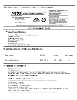 Potassium Nitrate JTBaker