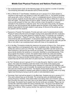 Middle East Physical Features and Nations Flashcards