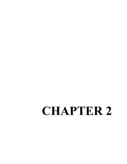 chapter 2 - Shodhganga