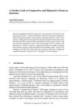 A Further Look at Conjunctive and Disjunctive Forms in