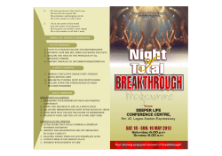 Special Revival and Miracle