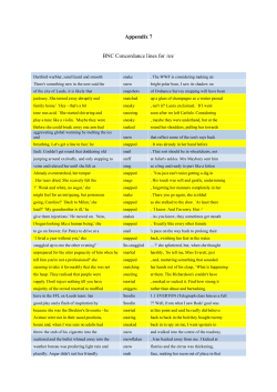 Appendix 7 BNC Concordance lines for /sn