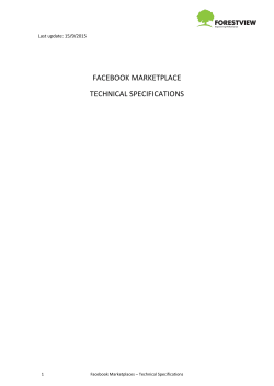 facebook marketplace technical specifications