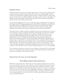 1 David Claman Mandeville Pentacle "Mandeville Pentacle" features