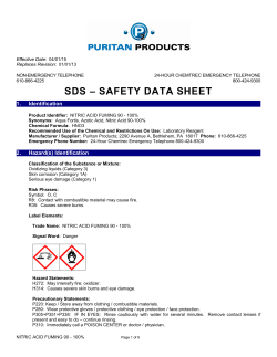 sds &ndash; safety data sheet