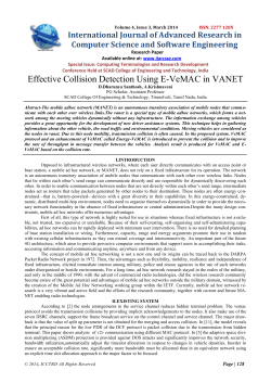 Effective Collision Detection Using E-VeMAC in VANET