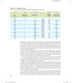 are willing to buy at a given price. Column 2 shows the quantity of