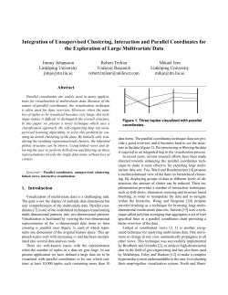 Integration of Unsupervised Clustering, Interaction and Parallel