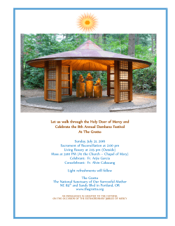 Let us walk through the Holy Door of Mercy and