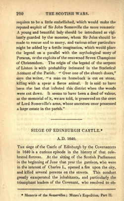 siege of edinburgh castle.