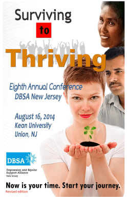 program - DBSA NJ
