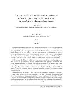 the intelligence challenge:assessing the meaning of