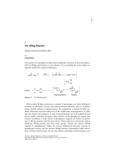 "The Wittig Reaction". In: Modern Carbonyl Olefination