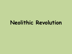 Neolithic Revolution