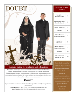 Doubt - Milwaukee Repertory Theater