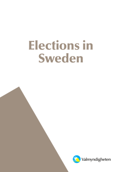 Elections in Sweden Guide