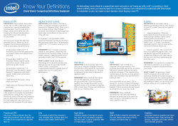 Know Your Definitions