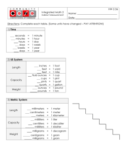 Integrated Math 2 HW 2.36 Name: Date: Directions: Complete ea