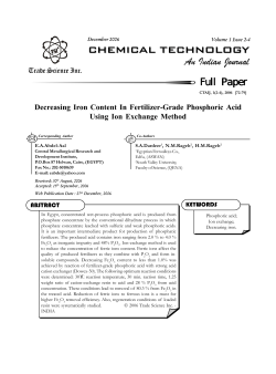 An Indian Journal - Trade Science Inc