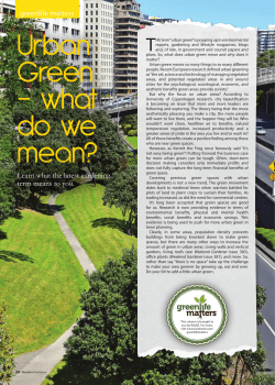 greenlife matters Learn what the latest gardening term means to you.