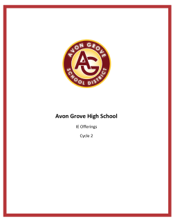 Avon Grove High School - Avon Grove School District