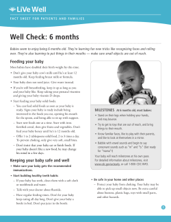 6 months - Intermountain Healthcare