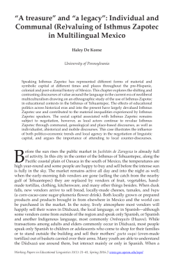 and &ldquo;a legacy&rdquo;: Individual and Communal - Penn GSE