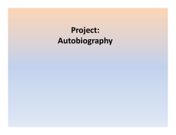 LiveText Autobiography