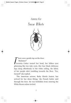 first chapter - Chicken House Books