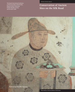 Conservation of Ancient Sites on the Silk Road (2010)