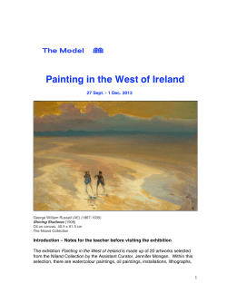Painting in the West of Ireland