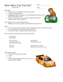 How Slow Can You Go?