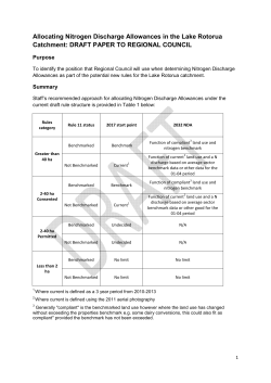Information to allocate the NDA- draft paper to Council