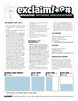 magazine artwork specifications