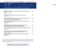 AJIC Supplement - Environmental Disinfection Management GC