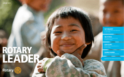 Rotary Leader, Jan 2017