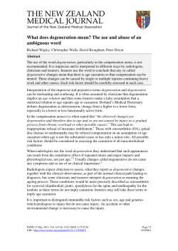 the new zealand medical journal