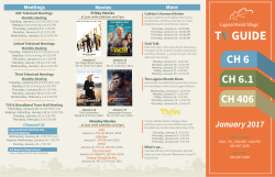 t guide - Channel 6 Laguna Woods
