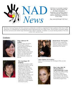 June 2009 - Dartmouth College