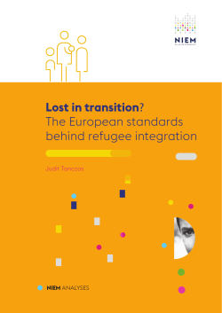 Lost in transition? The European standards