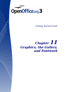 Graphics, the Gallery, and Fontwork