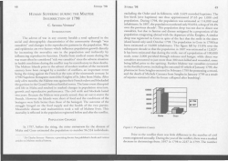 HUMAN SUFFERING DURING THE MALTESE INSURRECTION OF