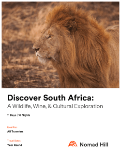 Discover South Africa