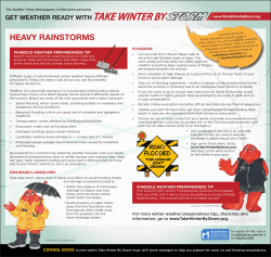 heavy rainstorms - Newspapers In Education