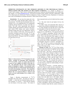 improved constraints on the nitrogen isotopes in the protosolar nebula
